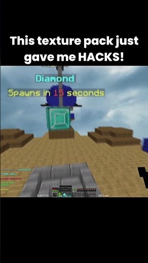 The most BROKEN texture pack EVER | #minecraft #hypixel #bedwars #texturepack