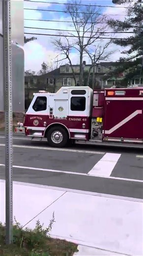 Engine 45 Responding Code 3 and Rescue 41 Responding Code 2.