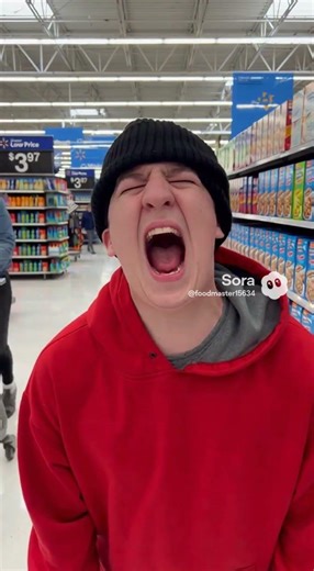 Screaming in a walmart