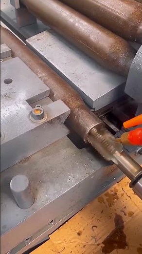 Automatic tapping process for pipe diameter- Good tools and machinery make work easy