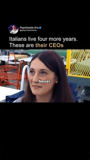 These are the Italian CEOs 🇮🇹 — and they know exactly how to boost quality of life.