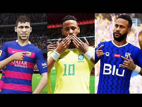 NEYMAR JR. IN EVERY FIFA (10-24)