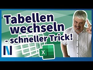 Quick navigation between Excel worksheets – simply create it yourself – here's how!