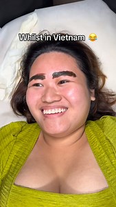 Reveal for you all the way from Vietnam 😘 🇻🇳 Machine hairstroke training, this was my model.. I still have plenty of practice I need to do but hopefully I can offer this soon at the highest standards there are ❤️ #vietnam #reveal #eyebrows #viral #viralreel #reel #reels #réel #microblading | Belle Femme Aesthetics