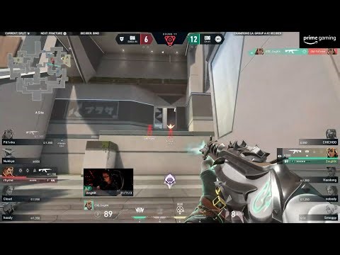 EDG ZmjjKK's 4K clutch to win the Map vs GIA | VALORANT Champions 2023