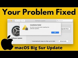 The Installation Failed On Mac Fix