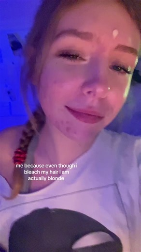 i just ruined my hair with pink box dye. #foryoupage #xyzabc #viral #pinkhair #blonde