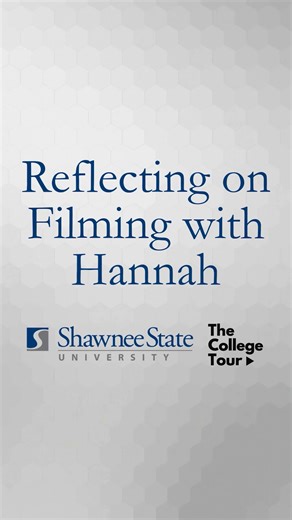 Hear from Hannah as she talks about her thoughts on filming The College Tour! 🎬 📽️ Learn more about Hayden's story » shawnee.edu/college-tour/hannah #ShawneeState #SSUBears #PawsUp #TheCollegeTour | Shawnee State University