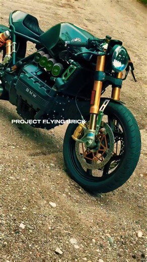 Bmw cafe racer custom bike