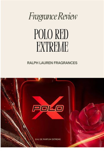 PR | Fragrance Review Polo Red EDP Extreme adds depth and richness to the classic Polo Red DNA. Spicy warmth up top, darker notes in the middle, and a smooth woody dry down that lasts. It feels familiar, but more grown and more intense. I’d love to know if this is your style or if you lean toward something lighter. @Ralph Lauren Fragrances Available at @Macy’s #PoloRedExtreme #giftedbyralphlaurenfragrances #mensfragrance