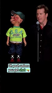 The crowd couldn't handle this joke 😂 #jeffdunham #shorts #standupcomedy