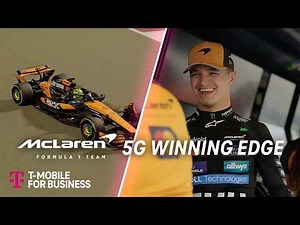 How the McLaren Mastercard Formula 1 Team Accelerates Performance with 5G | T-Mobile for Business