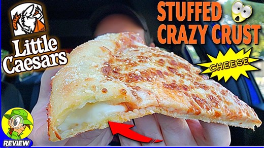 Little Caesars® Stuffed Crazy Crust Cheese Pizza Review