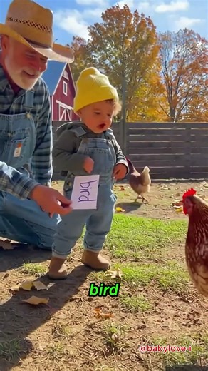 Toddler’s First Word Seeing a Flying Chicken! 🐥