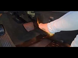 Gold Heels Make Black Smoke Revving
