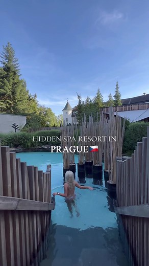 Hidden SPA RESORT in Prague 🇨🇿✨ Don’t miss out this one ! #prague #praguetravel #pragueguide