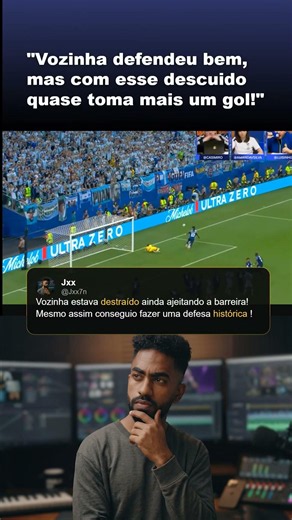 Goleiro quase entrega o ouro com distração BIZARRA! 😱quase entrega o ouro com distração BIZARRA!