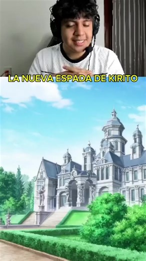 La nueva espada de kirito #LOSIDELPRO #Anime #swordartonline #sao #kirito