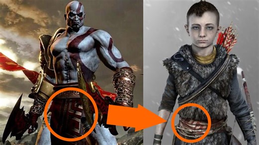 11 God Of War - Easter Eggs