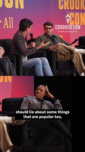 Sometimes things get heated in the big tent. Catch up on everything you missed at #crookedcon2025 at crookedcon.com/program! | Crooked Media