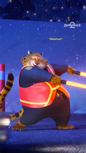 Clawhauser in His Iconic Era 🐆✨ | Zootropolis 2 ‪@DisneyClubUK‬