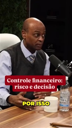 Quanto MENOS CONTROLE você tem, MAIOR é o RISCO do seu dinheiro