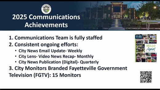 City Council Meeting Thursday, December 18, 2025 | City of Fayetteville, Georgia - Government
