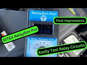 Using the DITEX Relay SIM Pro to Diagnose a No Crank Concern
