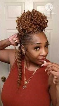 Sista Loc INSTALL with Extension hair | I Did It!!🙌🏽 #diy #hairstyles #haircare #hair #hairstyle