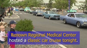 Hot August Nights was supposed to be this week, but was called off due to the pandemic... But that hasn't stopped all festivities this year. Renown Regional Medical Center hosted a classic car cruise tonight. Hot August Nights will also be selling official souvenir merchandise at Summit Racing Equipment on Glendale Avenue in Sparks tomorrow from 9:00am to 7:00pm. https://bit.ly/3kphc0s | KTVN 2 News