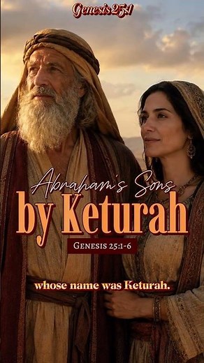 Abraham’s Sons by Keturah | Genesis 25:1-6 #genesis