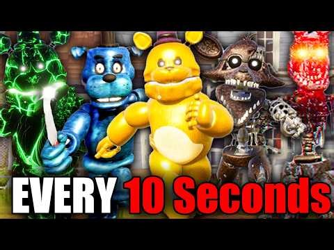 NEW ANIMATRONICS EVERY 10 SECONDS IN HELLO NEIGHBOR..