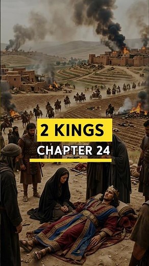 2 Kings Chapter 24 Explained | Babylon Invades Judah, Jehoiachin Captured & Exile | Bible Stories