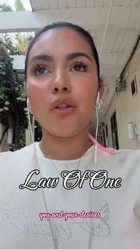 The Law of One Changed How I Manifest (This Is What Nobody Explains)