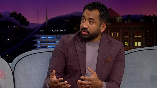 38K views · 356 reactions | James congratulates Kal Penn on his new memoir "You Can't Be Serious" which includes many tales from his life and a next-level prank his parents didn't let him take all the way. And Kristin Chenoweth recalls a caroling story before Reggie Watts poses a question about psychedelics. | The Late Late Show with James Corden | Facebook