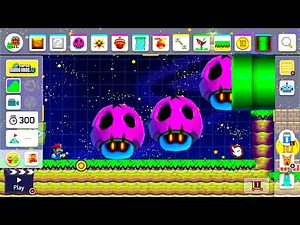 Super Mario Maker 2 (Rotten Mushroom) - Course Maker Experiment