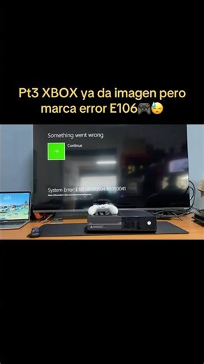 Pt3 Error E106 en Xbox? Vamos a darle solución🎮#yesatechrepair #xbox #xboxone #xboxones #errorxbox