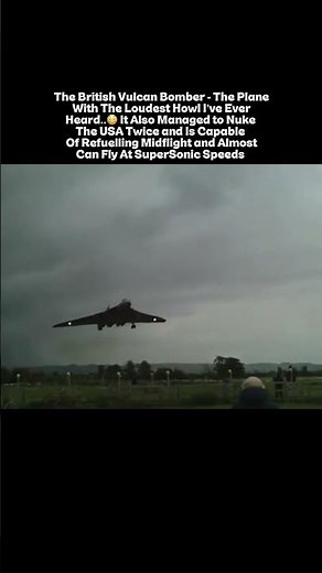 The Vulcan Howl: The Most Spine Chilling Sound in Aviation😳