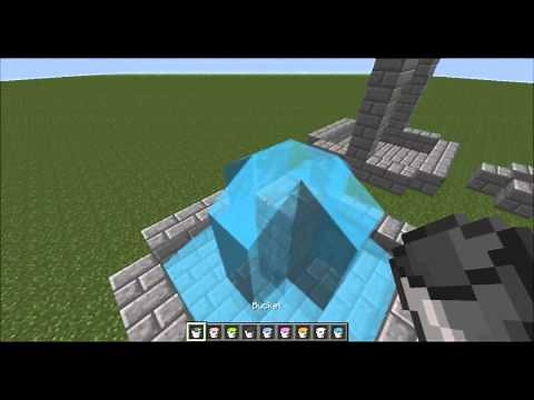 Minecraft Mod Showcase - Colored Water Mod