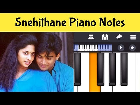 Snehithane | Alaipayuthe| | Perfect Piano Tamil Songs