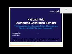 National Grid Distributed Generation Seminar 4/24/2019