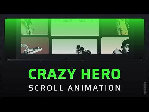 Crazy Scrolling Effect for Hero Section – No Code!