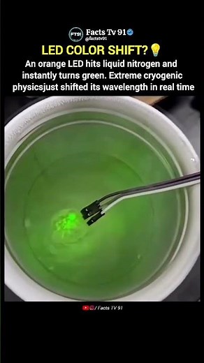 Liquid Nitrogen Just Changed This LED Color 💡