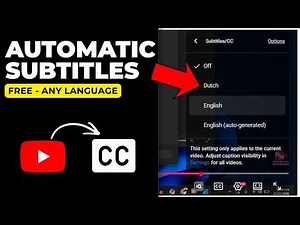 How to Add Auto Subtitles in YouTube Video 2026 | Any Language | Free No 3rd Party Tools