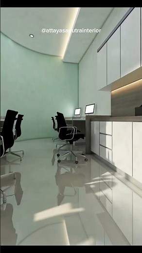 🔥🔥Ruang Kerja Modern Minimalis | Desain Kantor Elegan, Rapi & Fungsional ✨