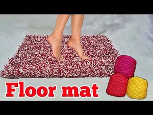how to make floor mat at home || #SIDDHITAILORS ||