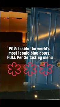 From Door to Dessert: The FULL Per Se Journey 🌟 🌟 🌟