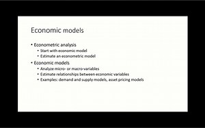 Econometrics & Stata