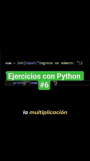 Tablas de Multiplicar con Python #python #codificacion #developer