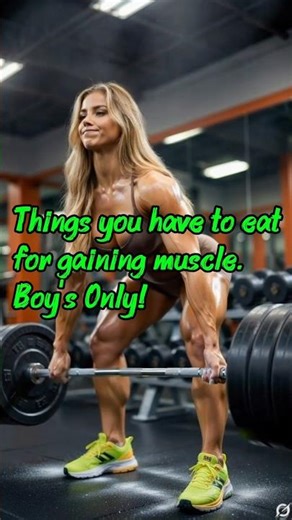 Food for Muscle Gain 💪| #gymmemes #memes #youtubeshorts #shorts